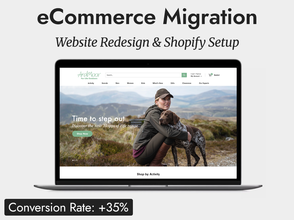 Ash Holden | Shopify eCommerce Platform Migration