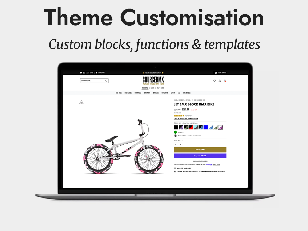 Ash Holden | Shopify Theme Customisation